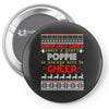 Santa Only Comes Once A Year Popie Is Always Here To Cheer Pin-back button