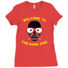 wellcome to the dork side Ladies Fitted T-Shirt