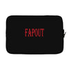 fapout Laptop sleeve