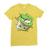 funny snake Ladies Fitted T-Shirt