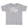 hearts sticker vinyl decal Toddler T-shirt