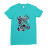 summer cthulhu Ladies Fitted T-Shirt