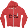 Want More Beer Please Black Zipper Hoodie