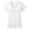sarcasm services Women's V-Neck T-Shirt