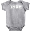 crouch touch pause engage Baby Onesie