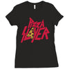 pizza slayer Ladies Fitted T-Shirt