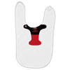 pool black red Baby Bibs