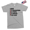 i have 2 daughter Exclusive T-shirt