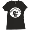 black panthers party black history month political logo Ladies Fitted T-Shirt