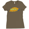 wake up san francisco Ladies Fitted T-Shirt