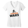 strava wars Women's V-Neck T-Shirt