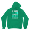 cat cats lift lifting fitness Unisex Hoodie