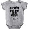 Greatest Pop Pop In The Universe Baby Onesie