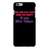beer t shirt who said beer won't make you smart it made bud wiser funn iPhone 6/6s Plus Case