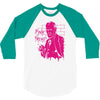pink freud 3/4 Sleeve Shirt