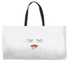 Eyelash And Lips Weekender Totes