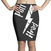 pot head funny Pencil Skirts