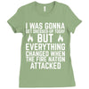 I blame the Fire Nation for my laziness Ladies Fitted T-Shirt