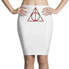 Deathly Hallows Harry Potter Pencil Skirts