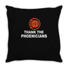 thanks to phoenicians Throw Pillow