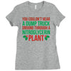 nitroglycerin plant Ladies Fitted T-Shirt
