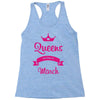 queens are born in march Racerback Tank