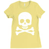 skull Ladies Fitted T-Shirt