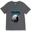 Papa And Son Fishing Partners For Life V-Neck Tee