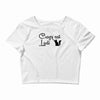 crazy cat lady Crop Top