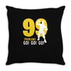go! go! go! batle royal gaming Throw Pillow