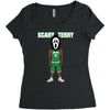 Scary Terry Women's Triblend Scoop T-shirt