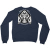 why do we fall, so we can learn to pickup ourselves up black Crewneck Sweatshirt