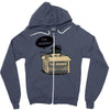 i'm hidden Zipper Hoodie