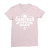 Campers Make the Best Dads Ladies Fitted T-Shirt