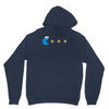 funny 80s pacman cookie monster retro gaming Hoodie