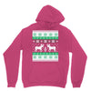 reindeer christmas ugly sweater Unisex Hoodie