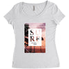 Surf Paradise City Women's Triblend Scoop T-shirt