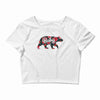 Floral Baby Bear Crop Top