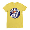 evanston hockey Ladies Fitted T-Shirt