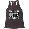 straight outta greasy grove Racerback Tank