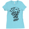joker tattoo haha Ladies Fitted T-Shirt