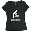 new dad to be gamer over Women's Triblend Scoop T-shirt