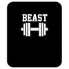 new beast dumbbell muscle Mousepad