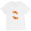space fox V-Neck Tee