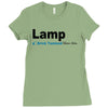 lamp   brick tamland likes this facebook thumbs up mens white t shirt Ladies Fitted T-Shirt