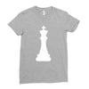 Chess King and Pawn Ladies Fitted T-Shirt
