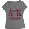 basketball all star league Women's Triblend Scoop T-shirt