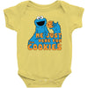 Me Just Here Fore The Cookies Baby Bodysuit