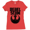 rebel scum Ladies Fitted T-Shirt