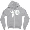 pit pat Zipper Hoodie